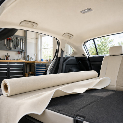 2mm foam backed car - 2mm, headliner