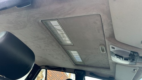Silver suede headlining - silver,