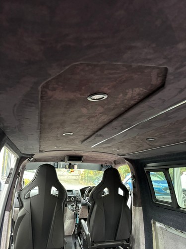 Charcoal stretch suede camper - charcoal,
