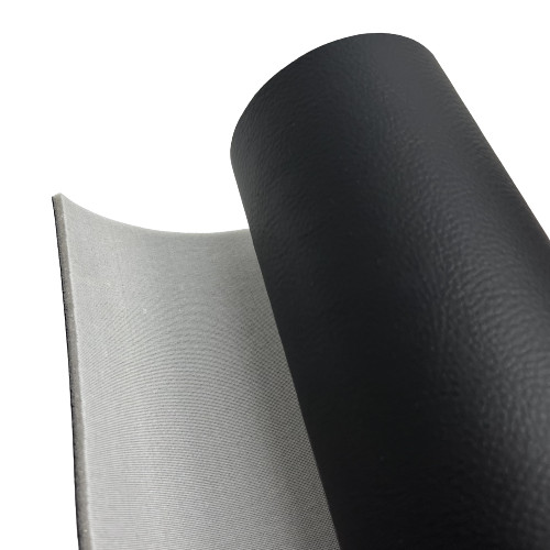 Foam backed scrim faux leather - foam,