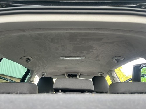 Silver suede headlining - silver,